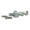 Fleet Engineers Hardware Set, Quarter Fender, For 2 Clamps Set, 5/8 Bolts/Nuts, Air Slipper, Zinc Plated Steel 031-00200 - alternate 2